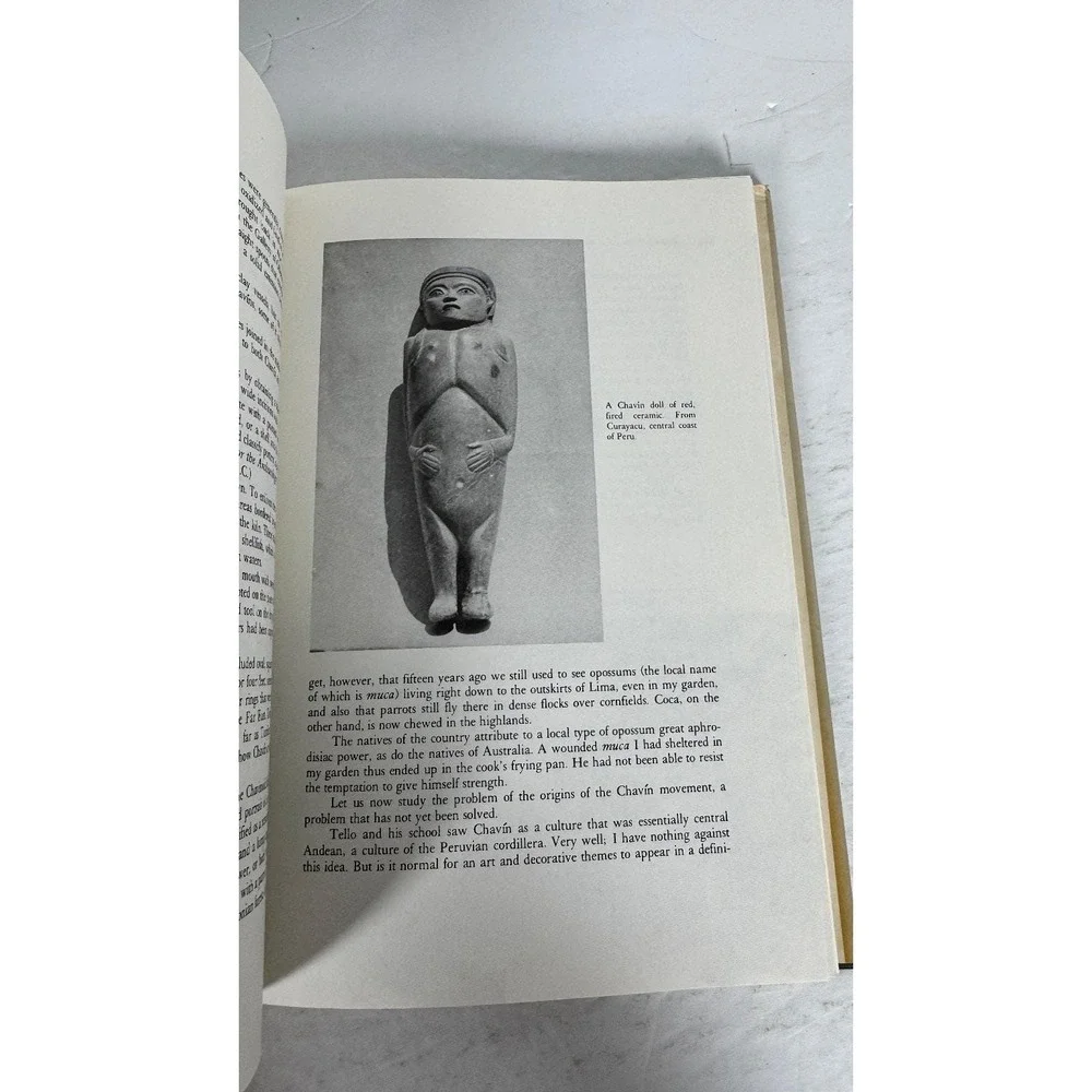 An Ancient World Preserved Engel 1972 Illustrated Prehistory Andes Archaeology
